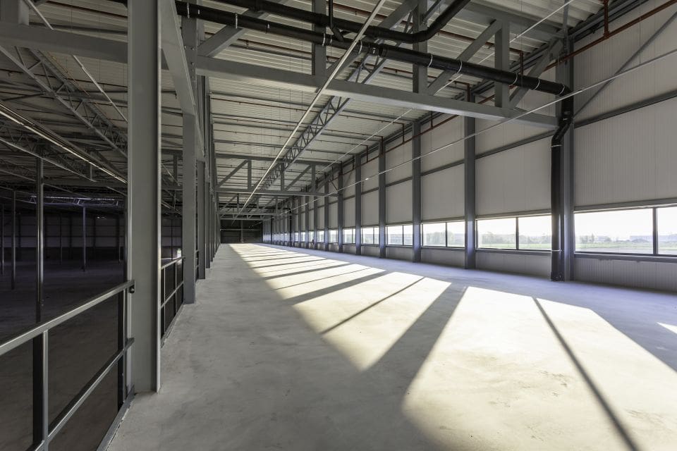 Mezzanine en béton
